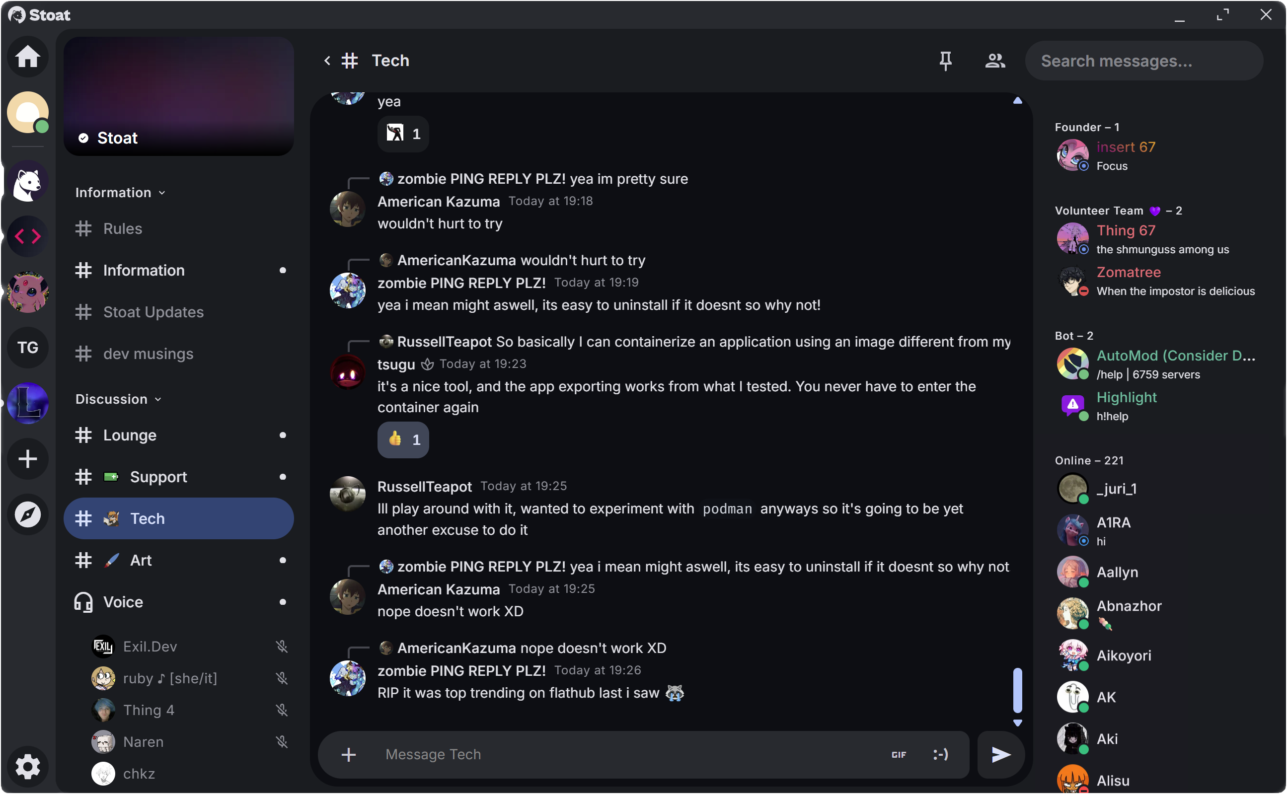 HypeChat desktop client